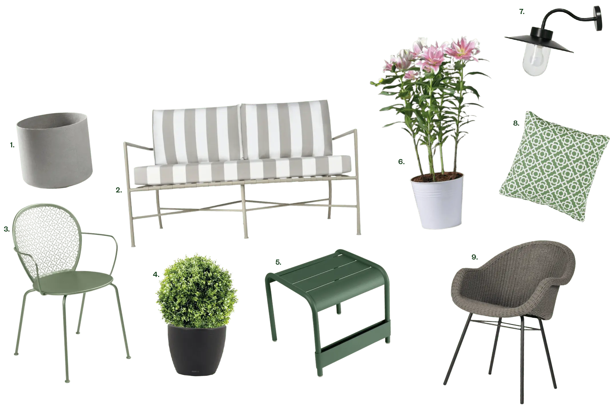 Balcoon objets classique