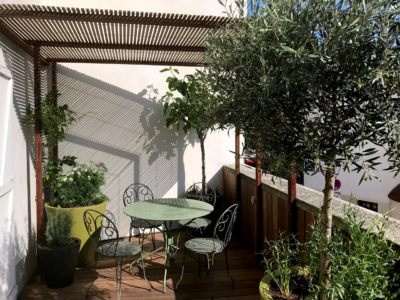 Mettre en valeur murs murets garde corps et cloisons de mitoyennete de mon balcon ou de ma terrasse